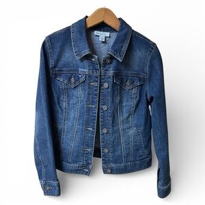 Style & Co. Classic Denim Jean Jacket Women’s Size S